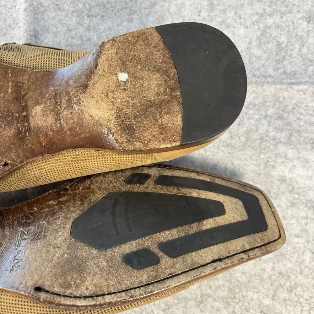 Mezlan Armstrong Loafers 68398 Mens Size 12 Light Brown Suede Made in Spain